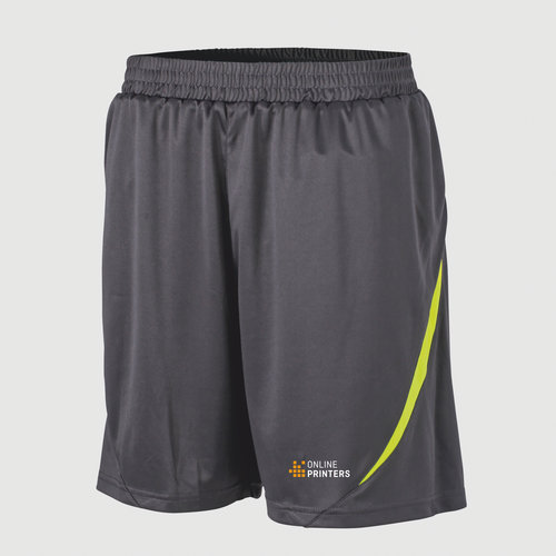dark grey / neon yellow