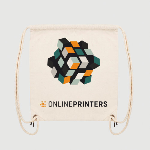 Drawstring bags, digital print, Premium 1