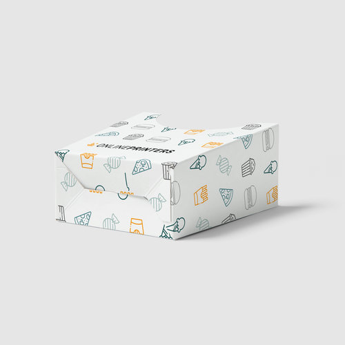 French fries boxes, 10,0 x 5,0 x 11,3 cm 1