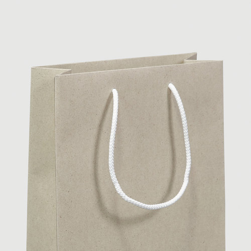 Eco/natural paper bags with rope handles, 30 x 40 x 10 cm 3