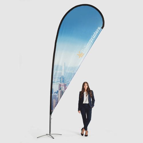 Drop Flag, print, 133.0 x 420.0 cm 1