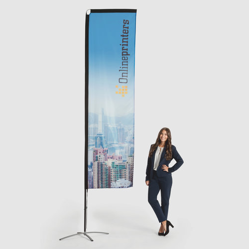 Square Flag incl. print, 78.0 x 357.0 cm 1