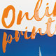 Flyers with spot relief varnish Flyers with spot relief varnish